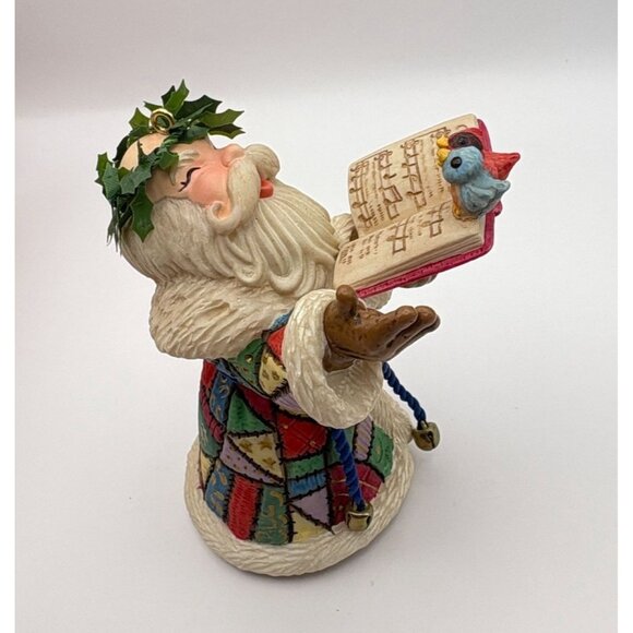 Hallmark Keepsake Toy Shop Serenade Christmas Tree Ornament Santa Claus Birds - Picture 4 of 11